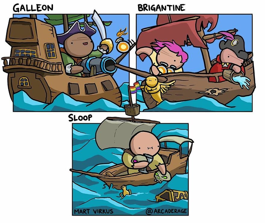 67 New Hilarious Comics By 'Arcade Games' With Extreme Dark Humor