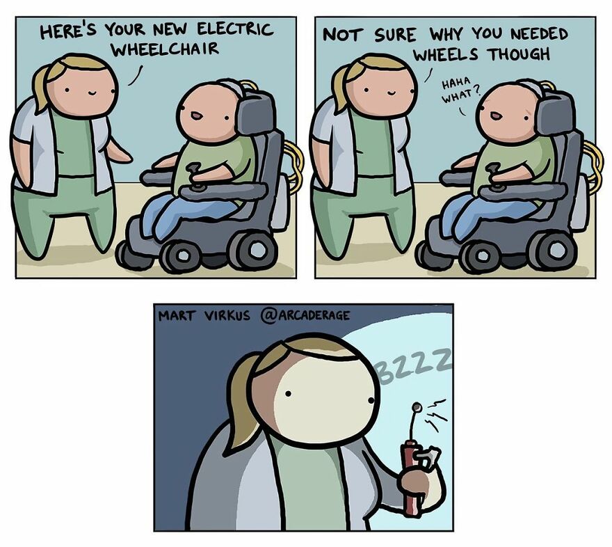 67 New Hilarious Comics By 'Arcade Games' With Extreme Dark Humor