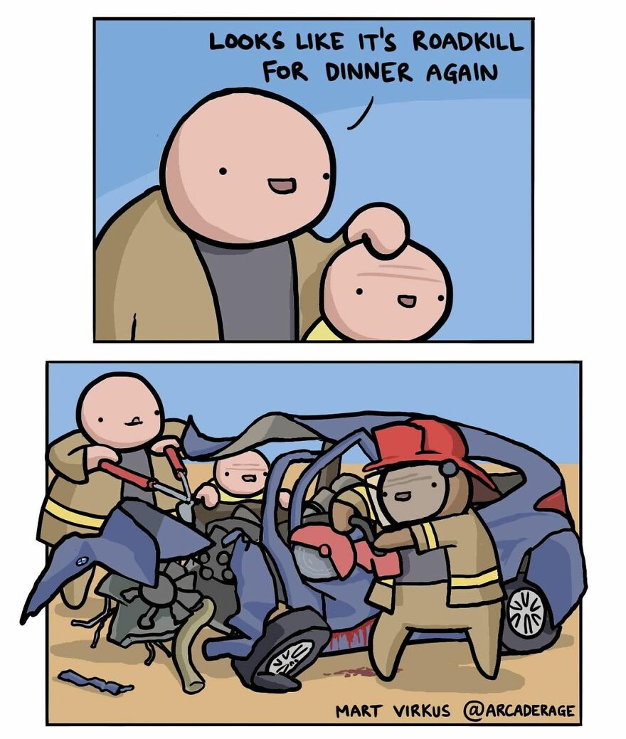 67 New Hilarious Comics By 'Arcade Games' With Extreme Dark Humor