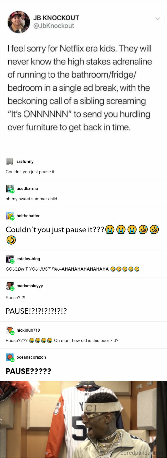 Just Pause Duh