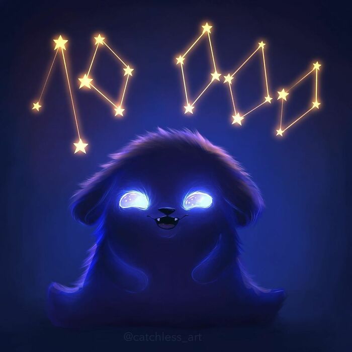 I Create Cute Glowing Monsters From Outer Space (28 Pics)