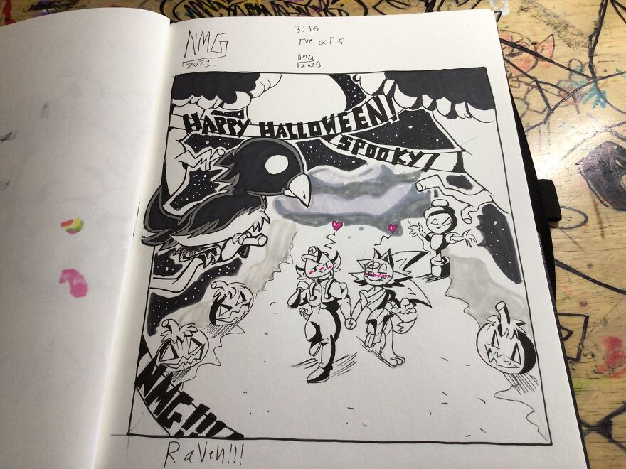 A Few Of My Inktober Drawing… There Not In Order. A Few Of My Inktober Drawing… There Not In Order.