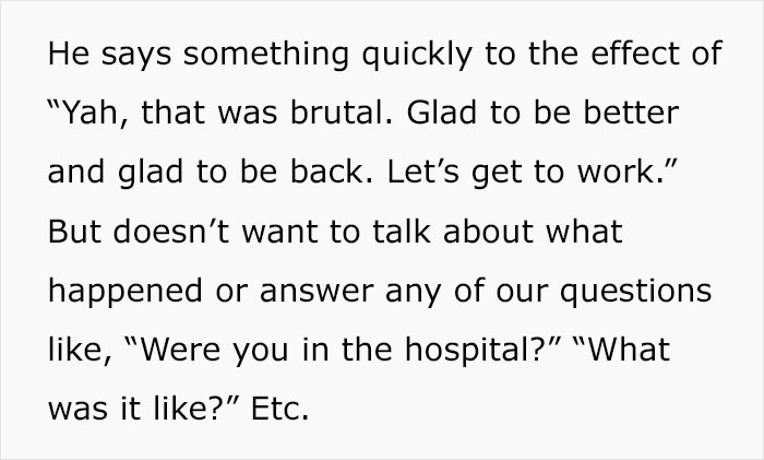 Boss Vanishes For 8 Weeks Saying He Has Covid, Employee Finds Out The Truth And Throws A Party To Reveal Where He Actually Was Boss Vanishes For 8 Weeks Saying He Has Covid, Employee Finds Out The Truth And Throws A Party To Reveal Where He Actually Was