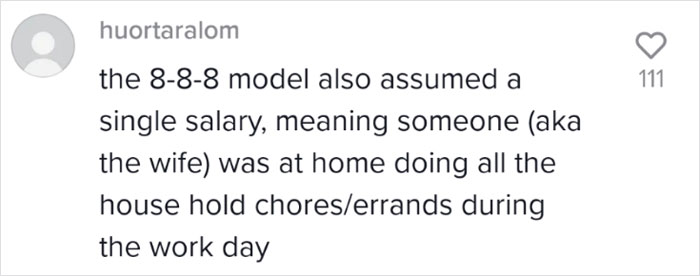 Woman Shares Why The 8-Hour Sleep, 8-Hour Work, 8-Hour Play Model Doesn't Work In The Modern World