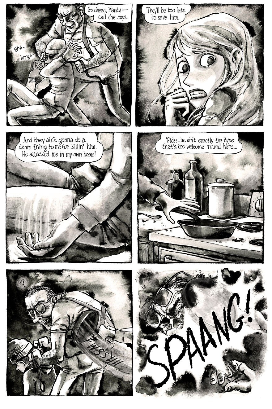 I’m Creating A Dark Comic Series That’s Full Of Creepy Small-Town Secrets (Part 3 Of My Horror Webcomic) I’m Creating A Dark Comic Series That’s Full Of Creepy Small-Town Secrets (Part 3 Of My Horror Webcomic)