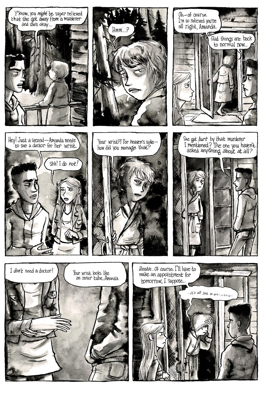 I’m Creating A Dark Comic Series That’s Full Of Creepy Small-Town Secrets (Part 3 Of My Horror Webcomic) I’m Creating A Dark Comic Series That’s Full Of Creepy Small-Town Secrets (Part 3 Of My Horror Webcomic)