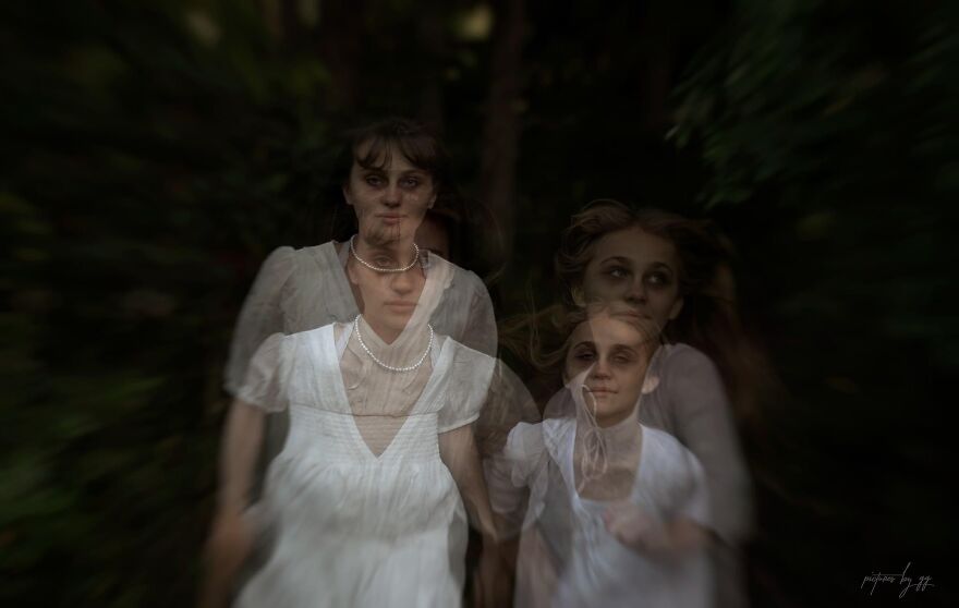 I Created A Creepy Photoshoot Series In Time For Halloween (26 Pics)