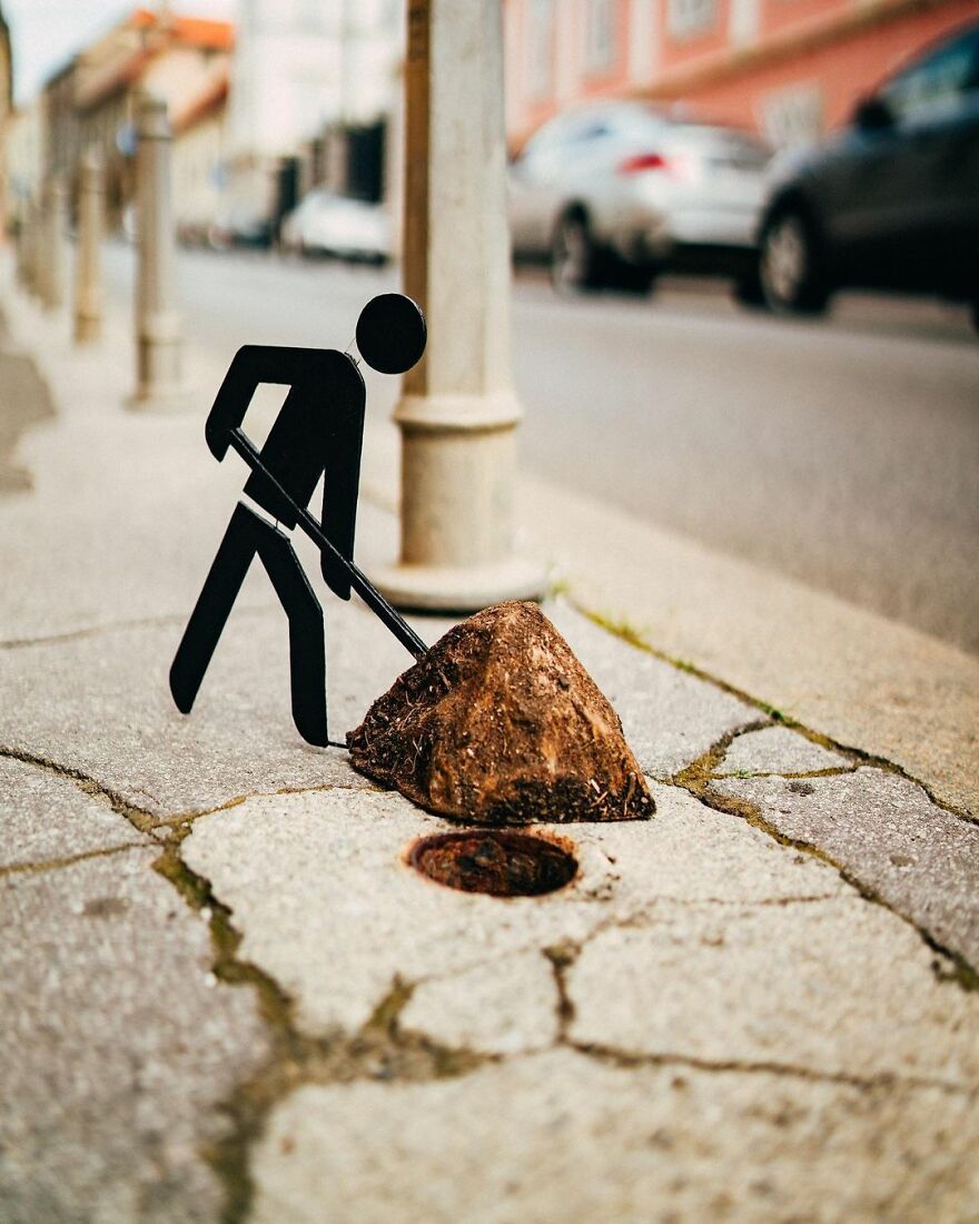 Artist Continues To Create Fun Street Signs Marking Small Places