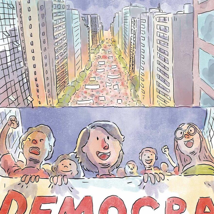 Artist Tells Heartbreaking Stories About The Issues Of Our Society Without Using A Single Word (5 New Comics) Artist Tells Heartbreaking Stories About The Issues Of Our Society Without Using A Single Word (5 New Comics)