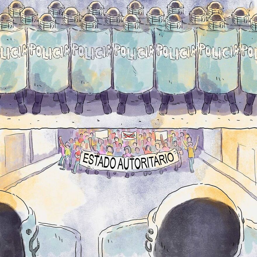 Artist Tells Heartbreaking Stories About The Issues Of Our Society Without Using A Single Word (5 New Comics) Artist Tells Heartbreaking Stories About The Issues Of Our Society Without Using A Single Word (5 New Comics)