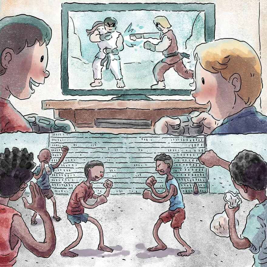 Artist Tells Heartbreaking Stories About The Issues Of Our Society Without Using A Single Word (5 New Comics) Artist Tells Heartbreaking Stories About The Issues Of Our Society Without Using A Single Word (5 New Comics)