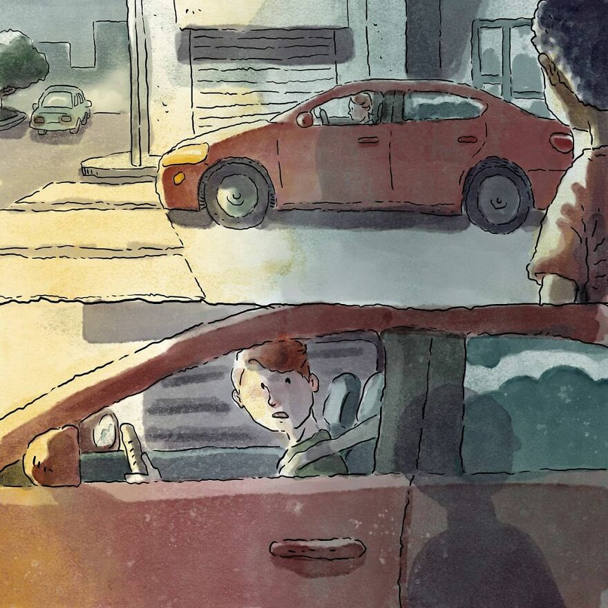 Artist Tells Heartbreaking Stories About The Issues Of Our Society Without Using A Single Word (5 New Comics) Artist Tells Heartbreaking Stories About The Issues Of Our Society Without Using A Single Word (5 New Comics)