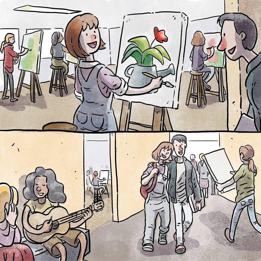 Artist Tells Heartbreaking Stories About The Issues Of Our Society Without Using A Single Word (5 New Comics) Artist Tells Heartbreaking Stories About The Issues Of Our Society Without Using A Single Word (5 New Comics)