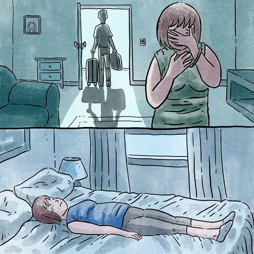 Artist Tells Heartbreaking Stories About The Issues Of Our Society Without Using A Single Word (5 New Comics) Artist Tells Heartbreaking Stories About The Issues Of Our Society Without Using A Single Word (5 New Comics)