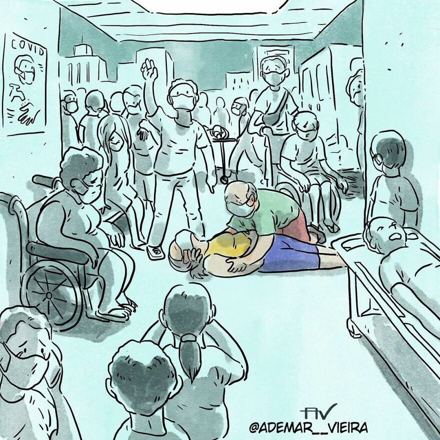 Artist Tells Heartbreaking Stories About The Issues Of Our Society Without Using A Single Word (5 New Comics) Artist Tells Heartbreaking Stories About The Issues Of Our Society Without Using A Single Word (5 New Comics)