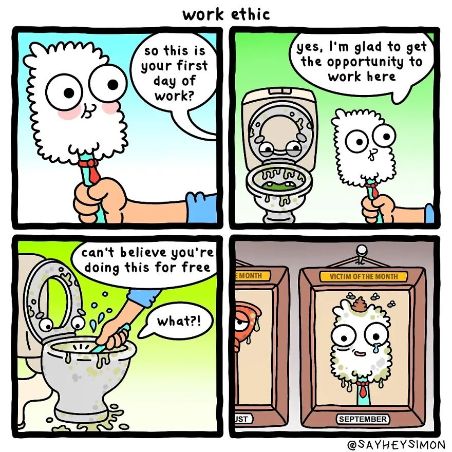 Artist Makes Funny And Healthy Comics To Cheer You Up
