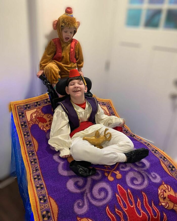 Happy Halloween From Aladdin And Abu