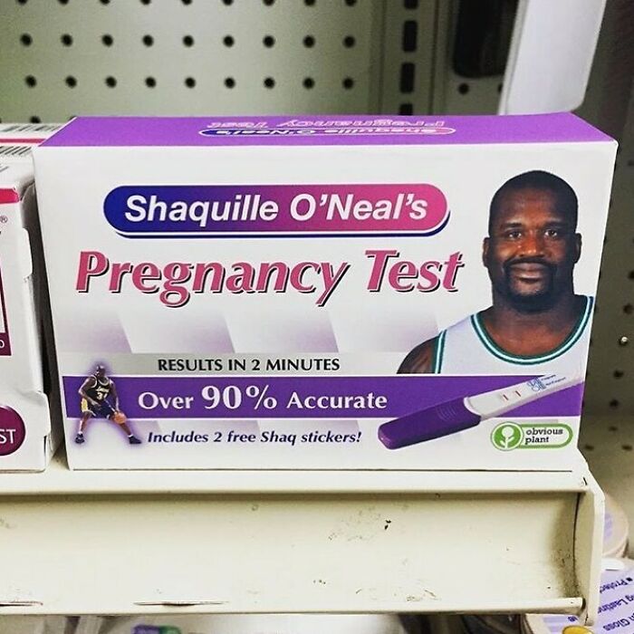 Shaq’s Pregnancy Test Is A Year Old. Conshaqulations!