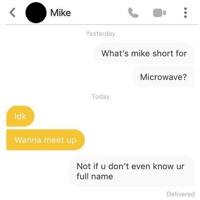 “Mike” Could Also Be Short For “Microphone”