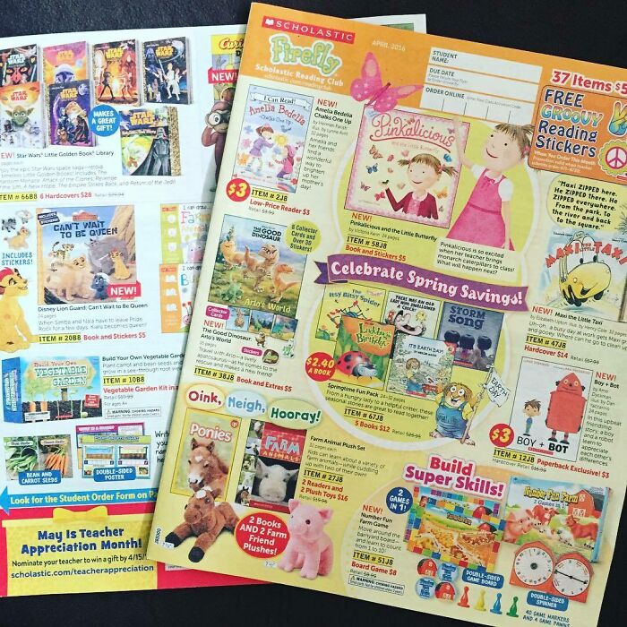 I Know I'm 31 And All, But I Still Get Excited About Scholastic Book Club Order Forms