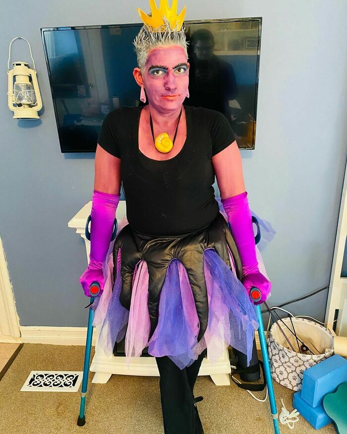 When Your Niece Tells You To Dress As Ursula For Halloween