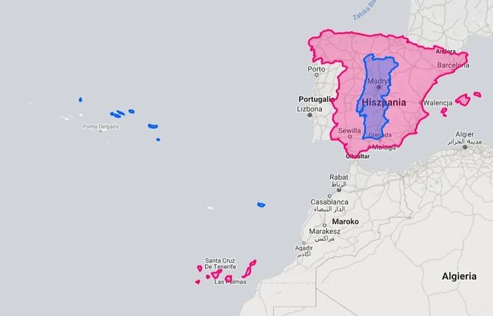 Portugal Is Actually Smaller Than Spain