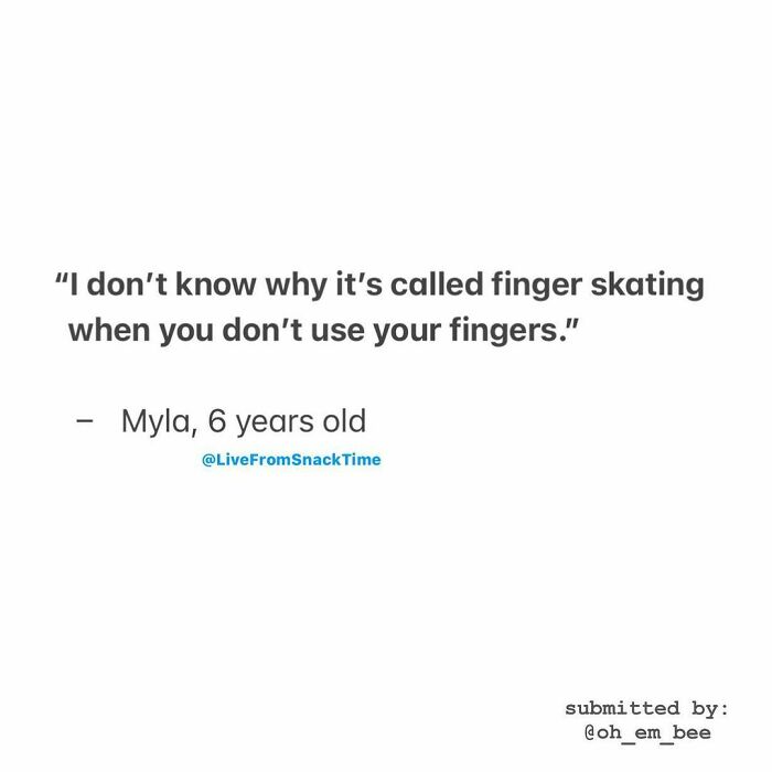 There’s Still Time To Add Finger Skating To The 2022 Winter Olympics! 👇
-
(Submitted By: @oh_em_bee) #olympics
