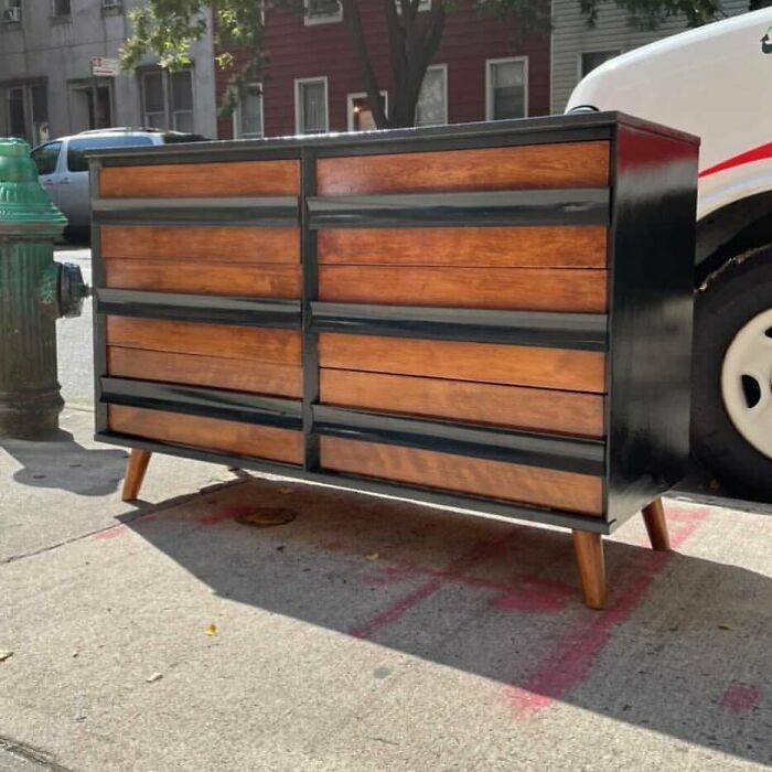 Amazing Six Drawer Credenza 