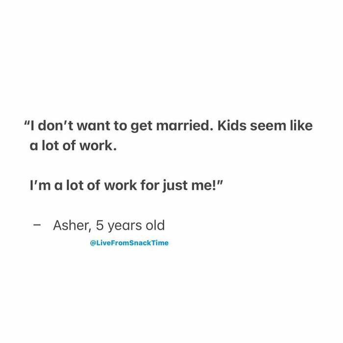 “I’m A Lot Of Work Just For Me!” ✅
-
(Submitted Anonymously) #kids #life