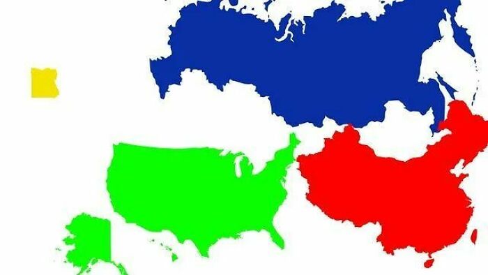 Egypt Is Smaller Than The United States, Russia And China Combined