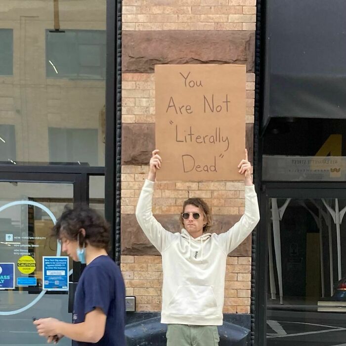 Dude With Sign