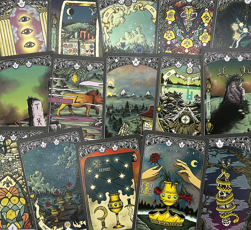 We Created An Illustrated Puzzle Adventure In A Tarot Deck We Created An Illustrated Puzzle Adventure In A Tarot Deck