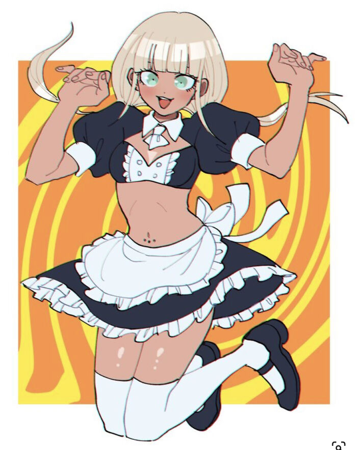 It’s Embarrassing But Mines Angie In A Cute Miss Version Of Her Original Outfit! She Looks So Cute!