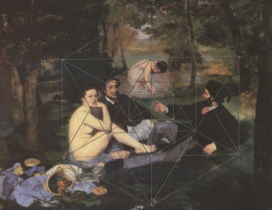 Hexagonal Grids In Art History
