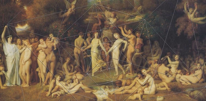 Hexagonal Grids In Art History