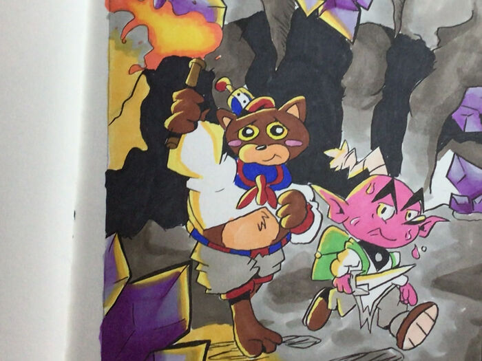 Panda Cat And Bomb Goblin Adventure!