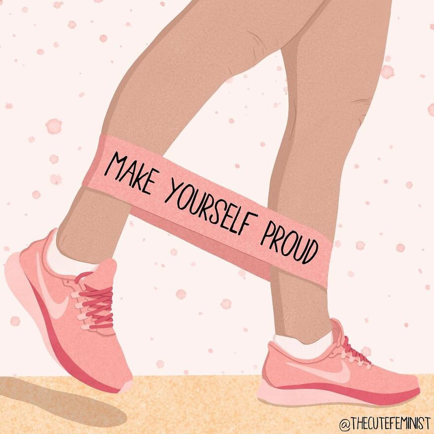 I Create One Illustration A Day To Empower Women All Around The World (27 Pics)