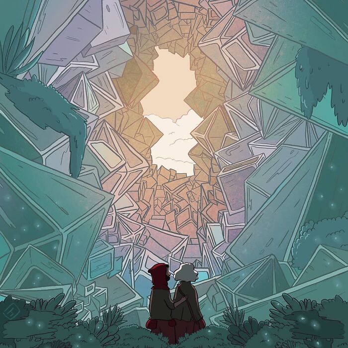 I Made A Peaceful Fantasy World Where I Have Adventures With My Friend (44 Pics) I Made A Peaceful Fantasy World Where I Have Adventures With My Friend (44 Pics)