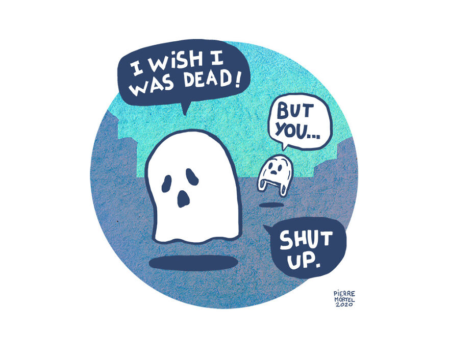 For Halloween, I Drew These Comics On Life In The Spooky District With Exclusive Bonus Panels