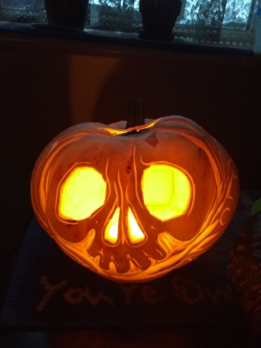 My Halloween Pumpkins From The Past Few Years