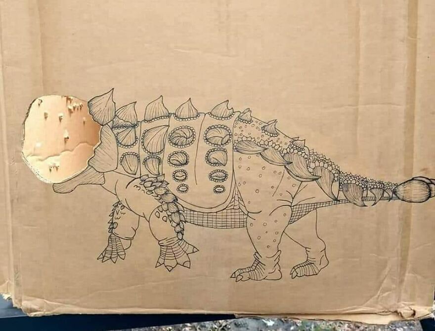 Henry The Cat And Boxes