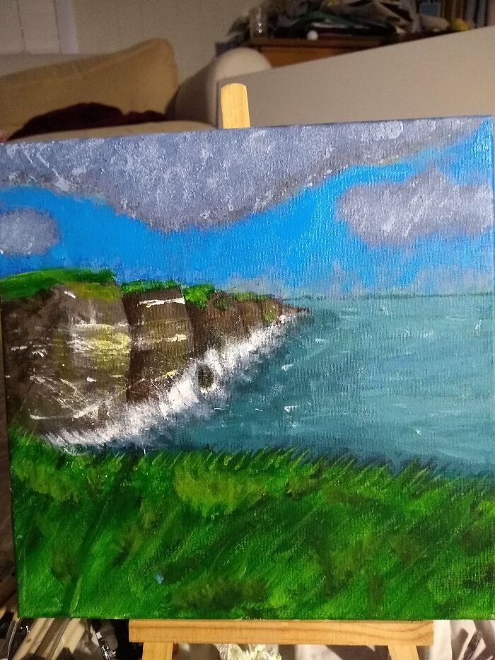 Cliffs Of Moher (I Know, I Can't Do Clouds)