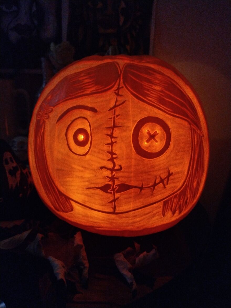 My Halloween Pumpkins From The Past Few Years