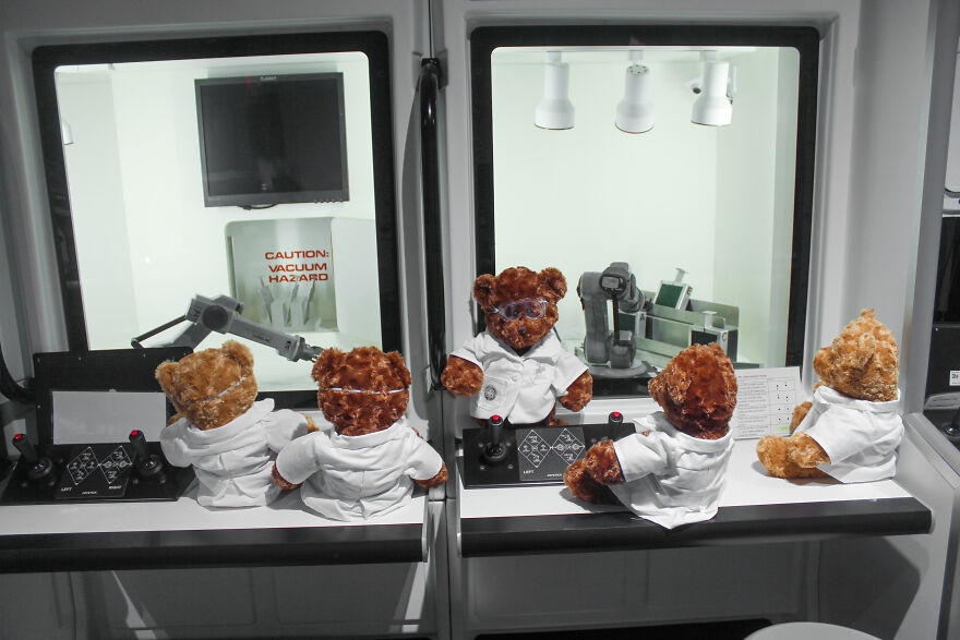 We Made These Adorable Scientist Teddy Bears For A Child Advocacy Center