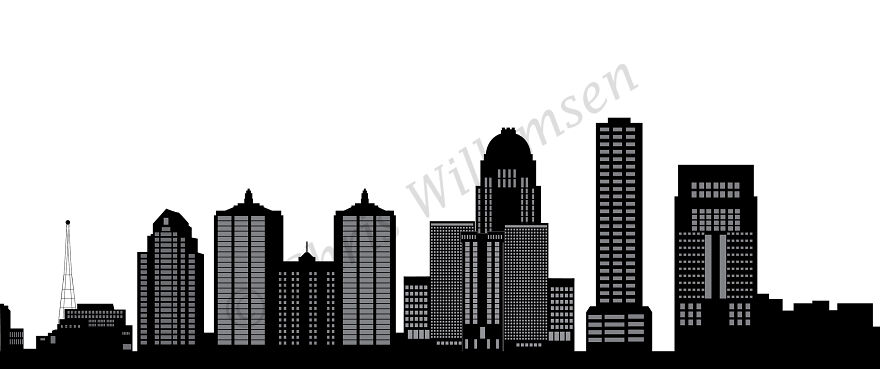 Louisville City Skyline