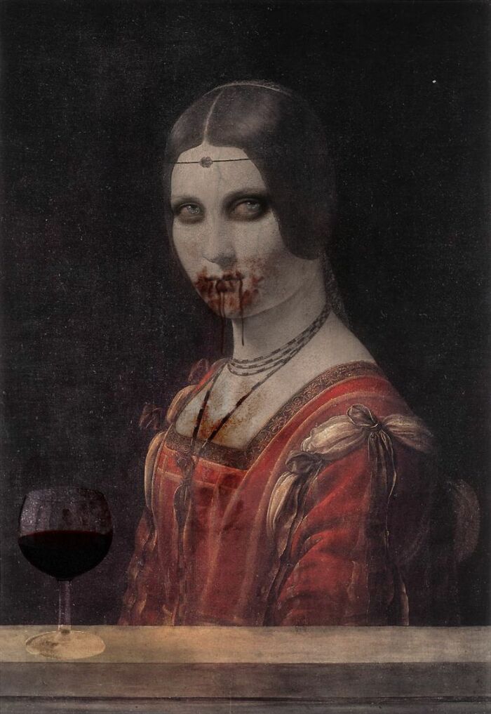 In Honor Of Halloween, Digital Artists "Terrorize" Their Skills In Classic Paintings
