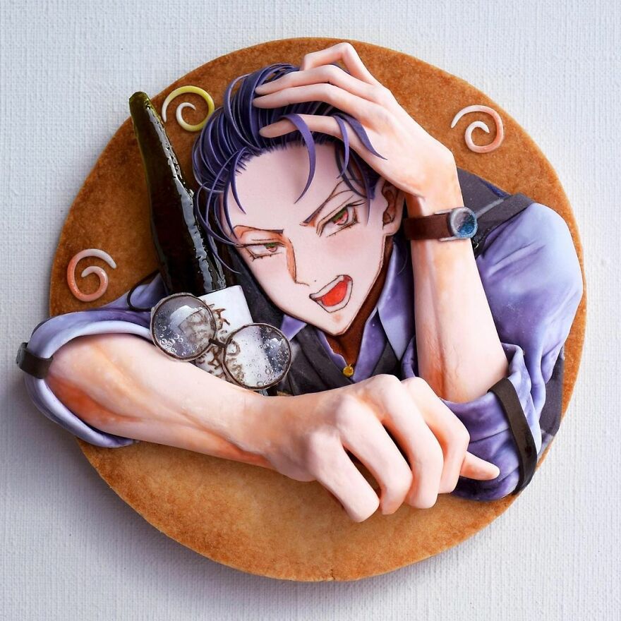 Japanese Artist Transforms Decorated Cookies Into Works Of Art That Seem To Want To Jump Out Of Place (53 Pics)