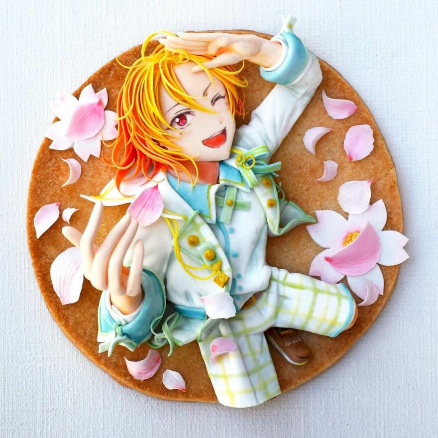 Japanese Artist Transforms Decorated Cookies Into Works Of Art That Seem To Want To Jump Out Of Place (53 Pics)