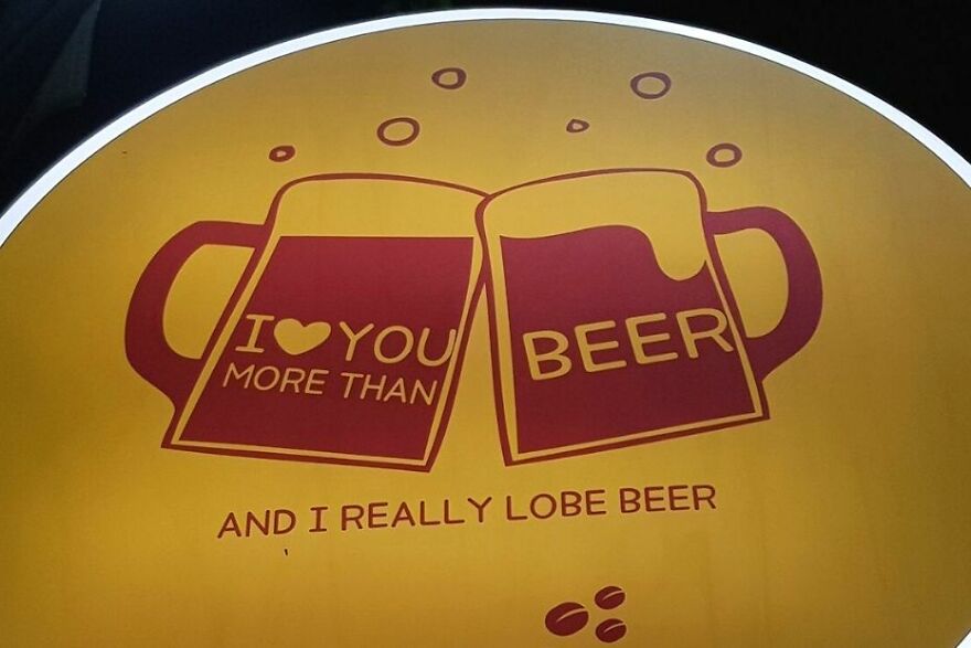I Lobe You, Beer. I Really Lobe You!