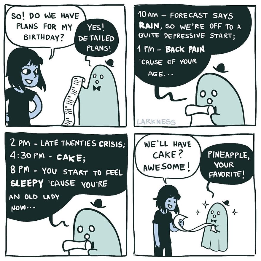 Meet Lark, The Comic Artist Who Faces His Ghosts On Instagram (New Comics)